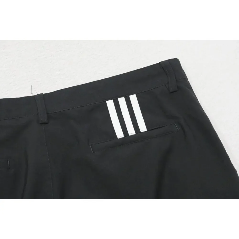 Adidas Golf Pants ClimaLite Black‎ Flat Dry Fitting Athletic Mens Size 36 x 32